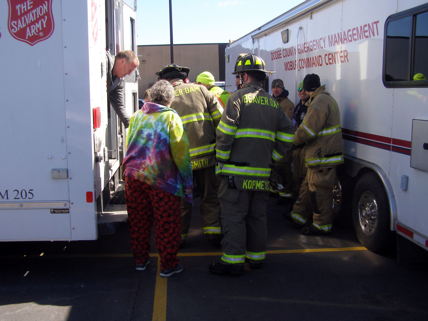 Investigation photos from 109 Knaup Drive explosion